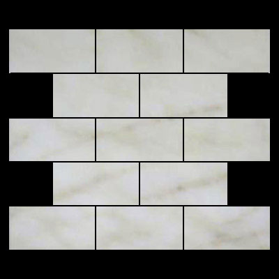 Afyon Gold Sugar Marble 3x6 Subway Tile Polished