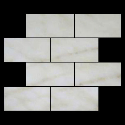 Afyon Gold Sugar Marble 6x12 Subway Tile Polished