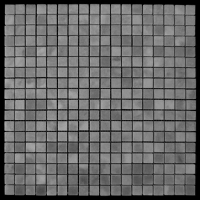 Bardiglio Gray Marble 5/8x5/8 Mosaic Tile Polished