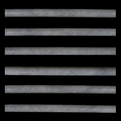 Bardiglio Grey Marble Bullnose Pencil Molding Polished