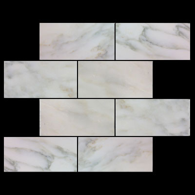 Calacatta Gold Italian Marble 12x24 Tile Honed