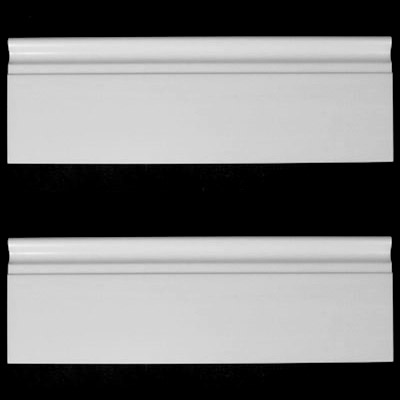 Bianco Dolomiti Marble Italian White Dolomite 5/8" Baseboard Molding Polished